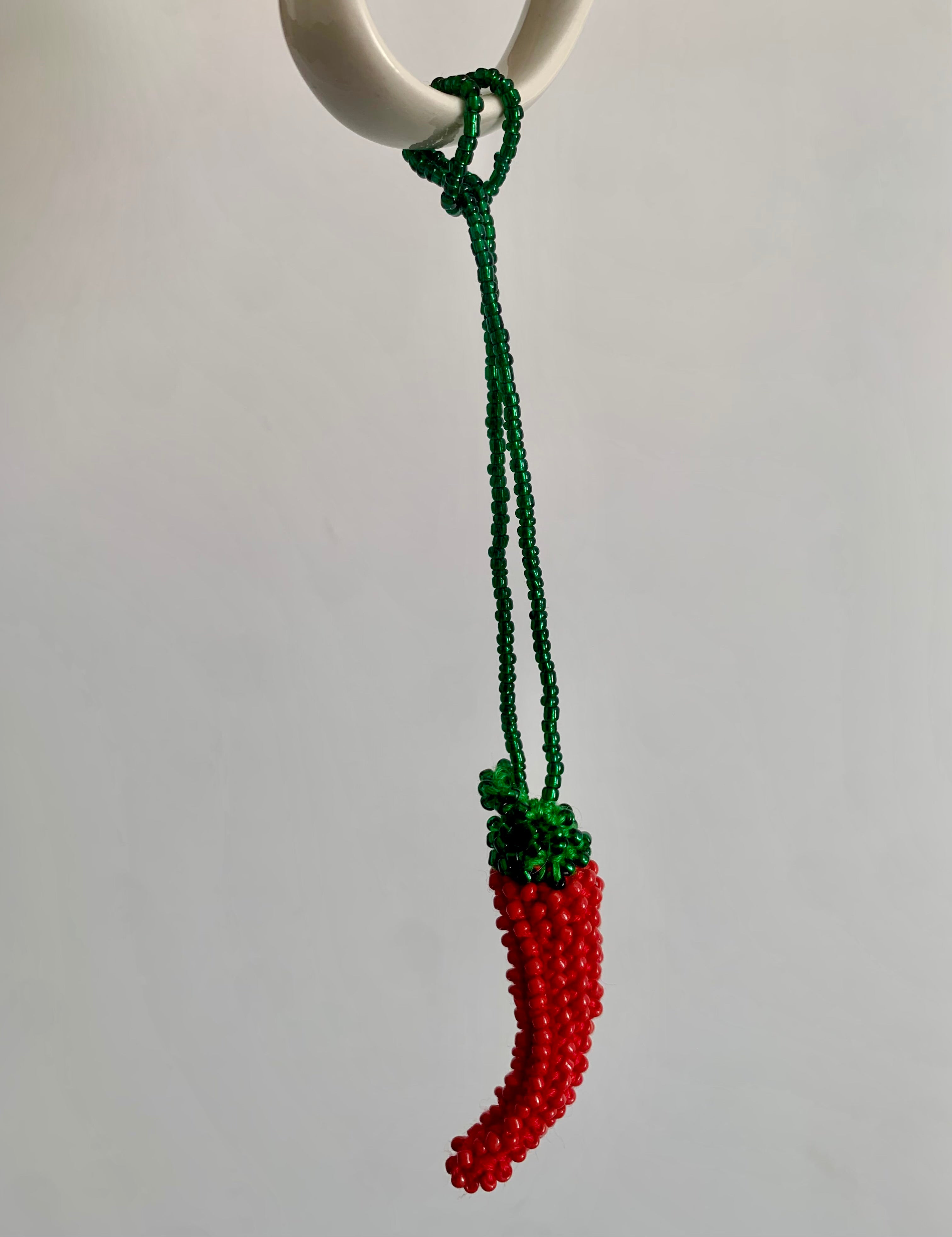Chili Pepper Bag Charm—Spicy